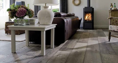 Houtenplanken vloer