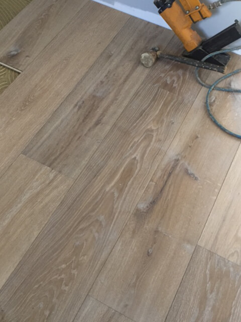 Echt houten vloer