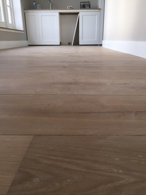 Eik houten vloer